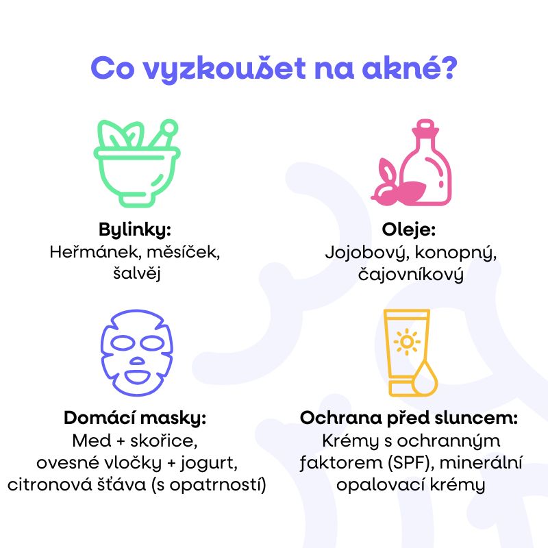 Co vyzkoušet na akné